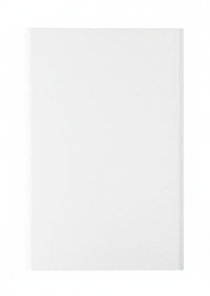 Modulo tapa ciega blanco