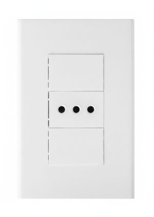 Modulo tomacorriente simple 10A blanco