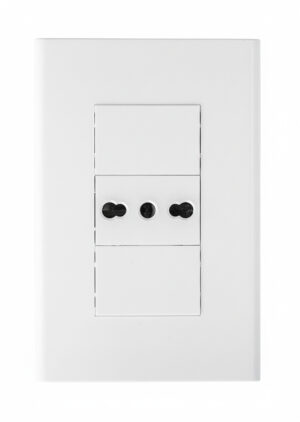 Modulo tomacorriente simple 10/16A simple blanco