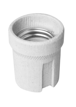 Portalampara cerámico bornera