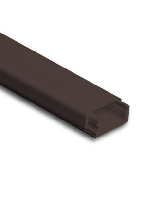 Canaleta PVC café 20mm x 10mm