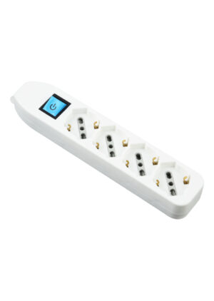 Multitoma 4 tomas 10/16A sin cable