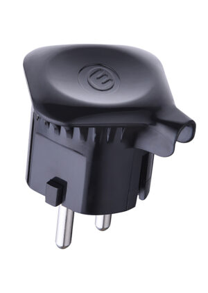 Macho volante schuko 90° 16A 2P+T